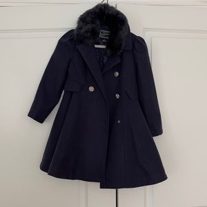 Rothschild Navy winter dress coat